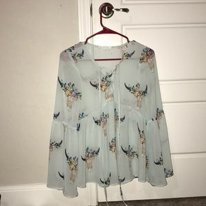 flowy top